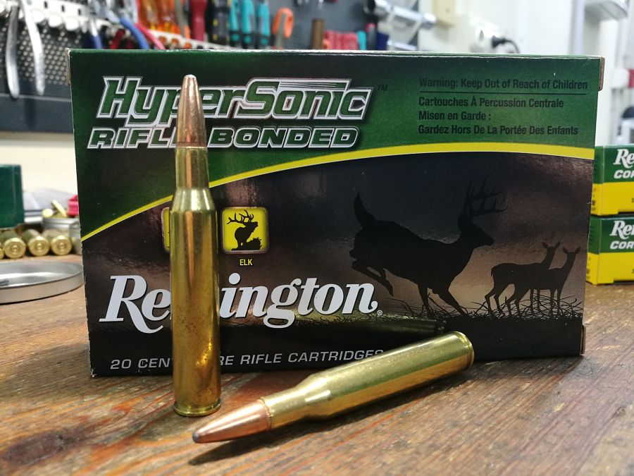.270 Winchester Remington Hypersonic Rifle Bonded 140 g munición
